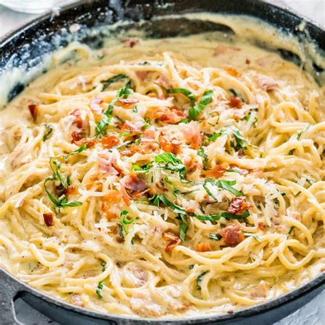 best carbonara recipe with cream.